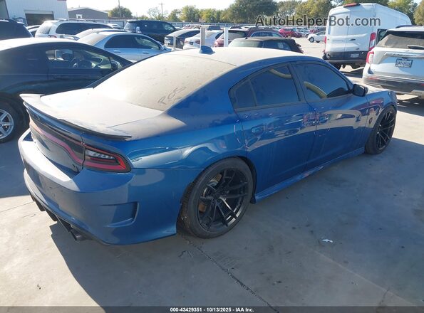 2C3CDXGJ9LH216510 2020 DODGE CHARGER Blue უკანა მარჯვენა