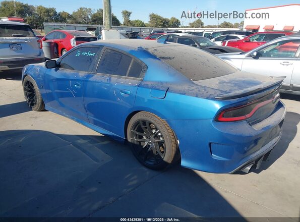 2C3CDXGJ9LH216510 2020 DODGE CHARGER Blue უკანა მარცხენა