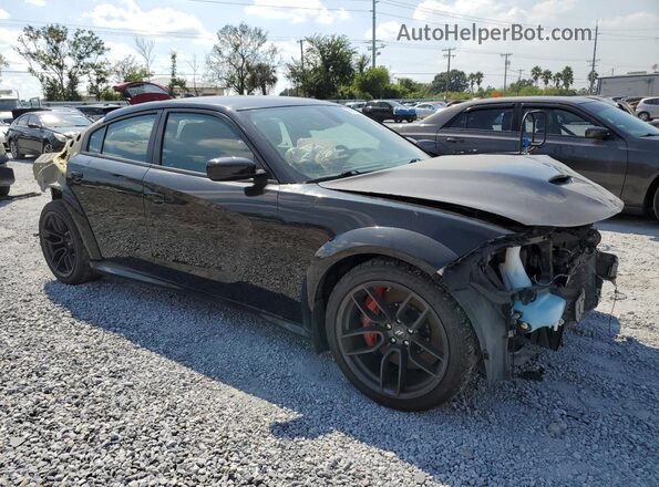 2C3CDXGJ9MH561070 2021 DODGE CHARGER Black Передня права чверть