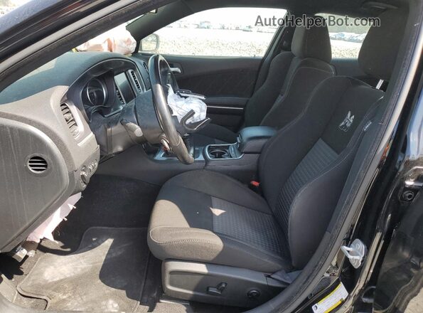 2C3CDXGJ9MH561070 2021 DODGE CHARGER Black Вид салону спереду