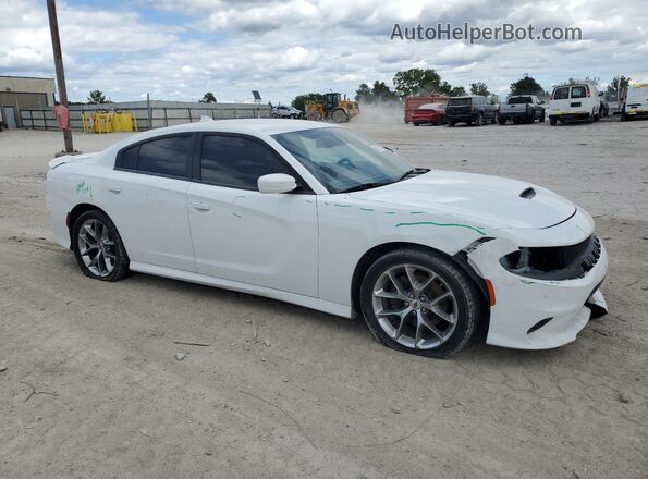 2C3CDXHG0LH186543 2020 DODGE CHARGER White Передня права чверть