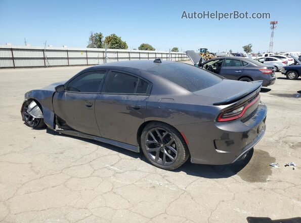2C3CDXHG0LH188504 2020 DODGE CHARGER Gray Rear left