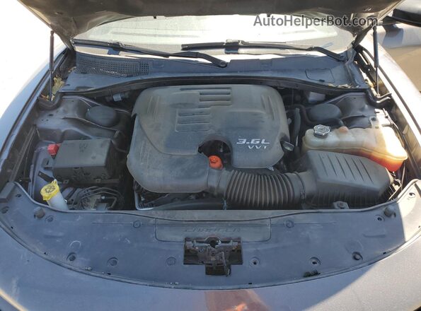 2C3CDXHG0LH188504 2020 DODGE CHARGER Gray Rear interior view