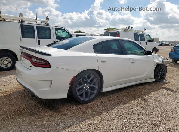 2C3CDXHG5LH122868 2020 DODGE CHARGER White Հետևի աջ