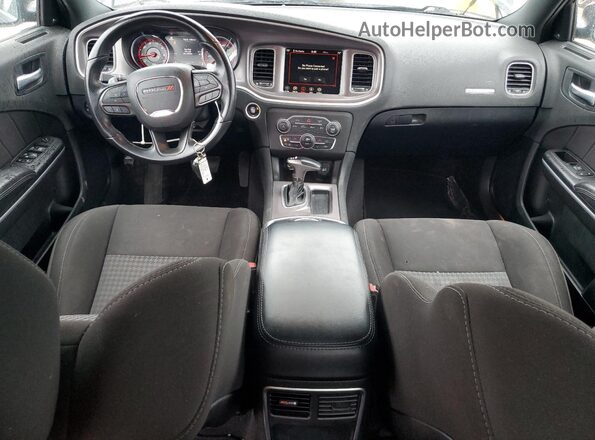 2C3CDXHG5NH144887 2022 DODGE CHARGER Black წინა პანელის ხედი