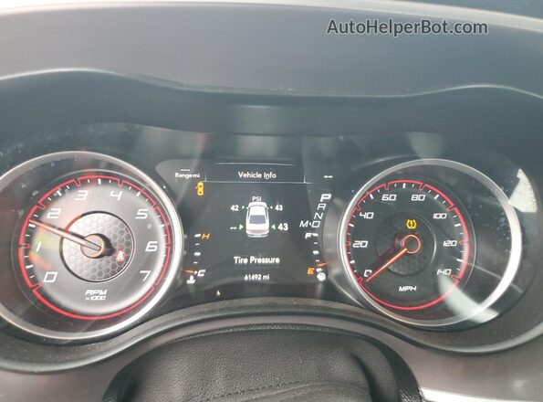 2C3CDXHG5NH144887 2022 DODGE CHARGER Black ხელსაწყოთა პანელის ხედი