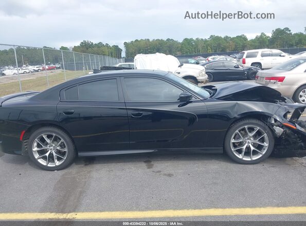 2C3CDXHG9LH155386 2020 DODGE CHARGER Black Rear interior view