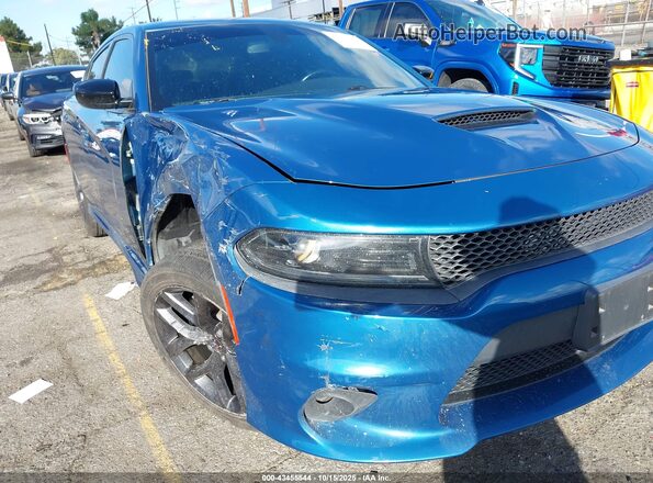 2C3CDXHGXNH170191 2022 DODGE CHARGER Blue Vista frontal