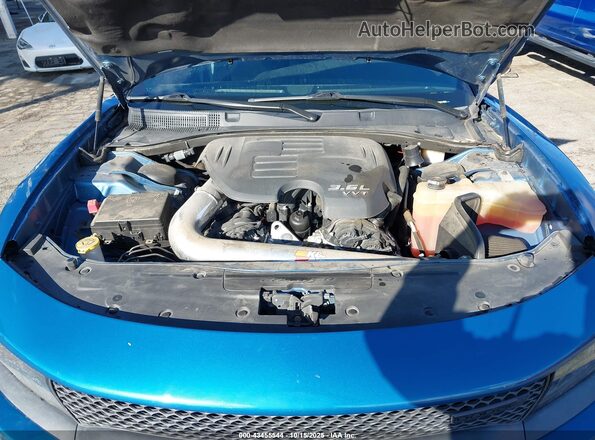 2C3CDXHGXNH170191 2022 DODGE CHARGER Blue Vista trasera