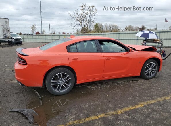 2C3CDXJG2JH316653 2018 DODGE CHARGER Orange 