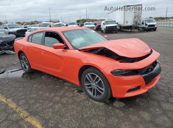 2C3CDXJG2JH316653 2018 DODGE CHARGER Orange 