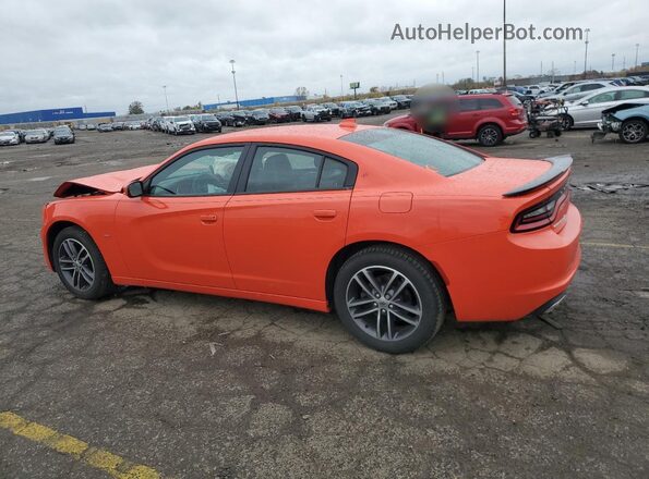 2C3CDXJG2JH316653 2018 DODGE CHARGER Orange 