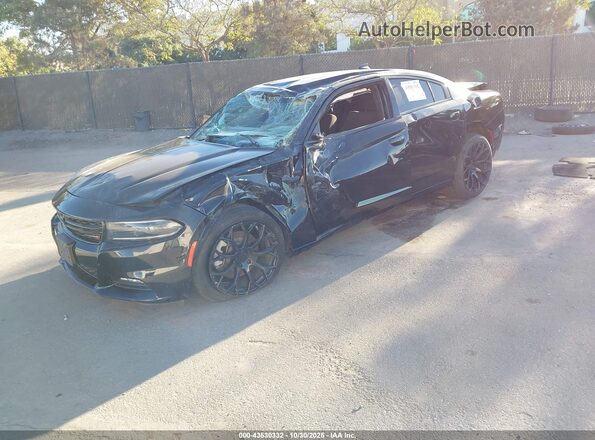 2C3CDXJG2NH120783 2022 DODGE CHARGER Черный Передняя левая четверть