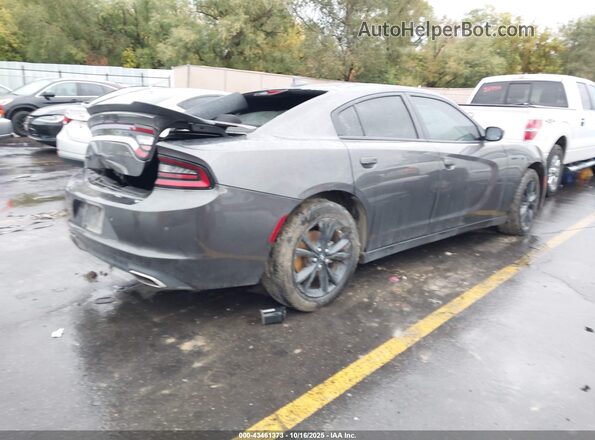 2C3CDXJG4NH136659 2022 DODGE CHARGER Gray Задня права чверть