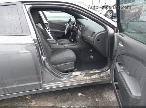 2C3CDXJG4NH136659 2022 DODGE CHARGER Gray Вид салону спереду