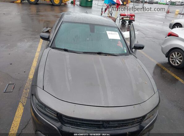 2C3CDXJG4NH136659 2022 DODGE CHARGER Gray Вид щитка приладів