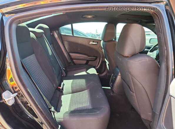 2C3CDXJG4PH620219 2023 DODGE CHARGER Black Vista de los asientos traseros