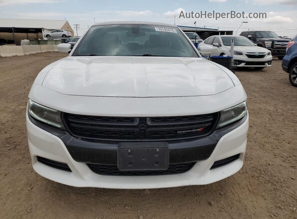 2C3CDXJG6GH127609 2016 DODGE CHARGER Белый Вид спереди