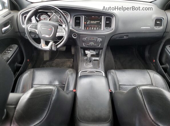 2C3CDXJG6GH127609 2016 DODGE CHARGER Белый Вид панели приборов