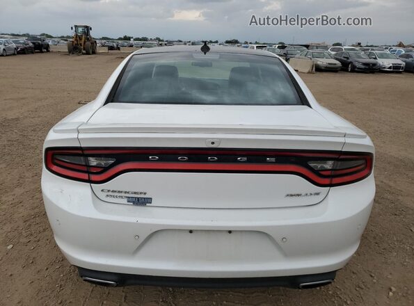 2C3CDXJG6GH127609 2016 DODGE CHARGER Белый Вид сзади