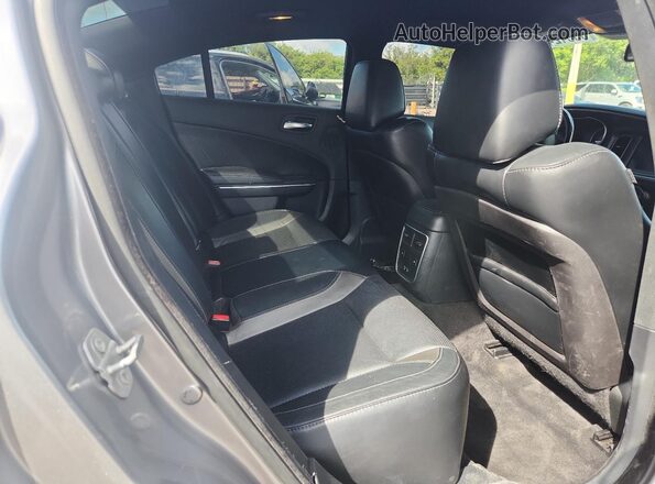 2C3CDXJG8GH127725 2016 DODGE CHARGER Серебряный Вид задних сидений