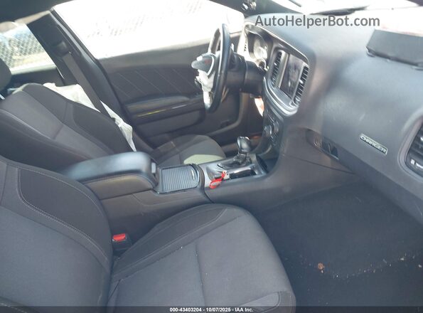 2C3CDXJG8NH107407 2022 DODGE CHARGER Белый Вид салона спереди