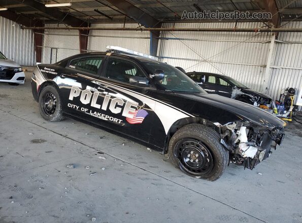 2C3CDXKG1PH644153 2023 DODGE CHARGER Black Przód prawy