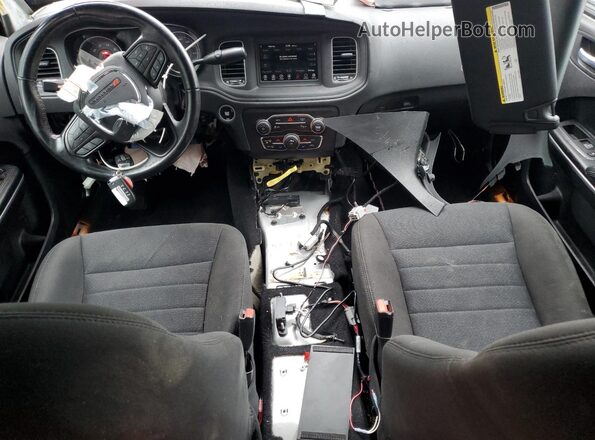 2C3CDXKG9NH136395 2022 DODGE CHARGER Silver Widok deski rozdzielczej