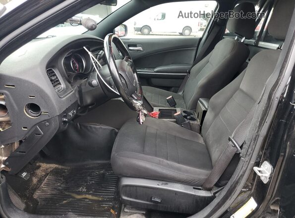 2C3CDXKT2LH127547 2020 DODGE CHARGER Black წინა სალონის ხედი