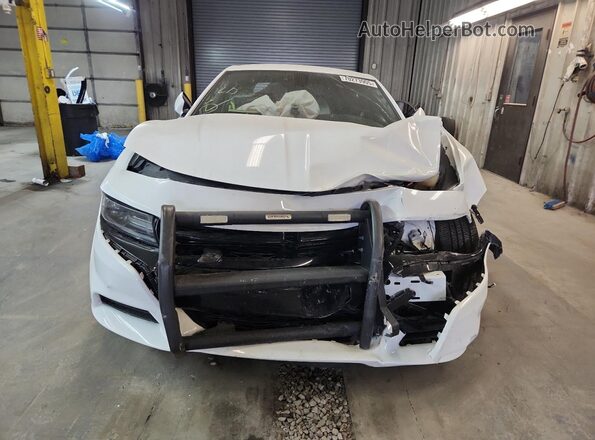 2C3CDXKT3KH579506 2019 DODGE CHARGER White Вид спереду