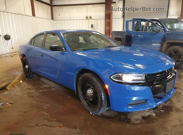 2C3CDXKTXLH186801 2020 DODGE CHARGER Blue 