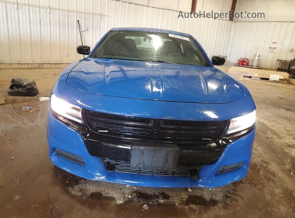 2C3CDXKTXLH186801 2020 DODGE CHARGER Blue 