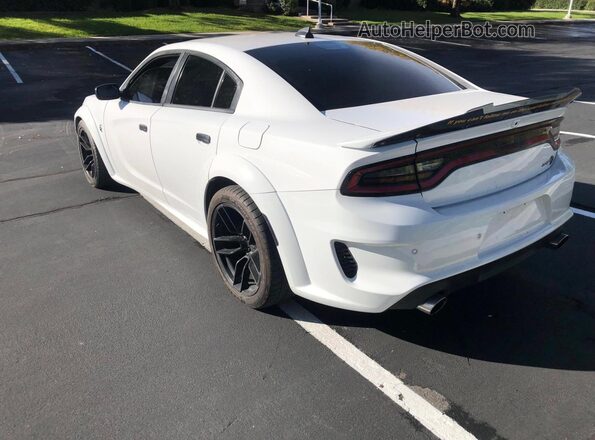2C3CDXL91LH240571 2020 DODGE CHARGER Белый Передняя правая четверть