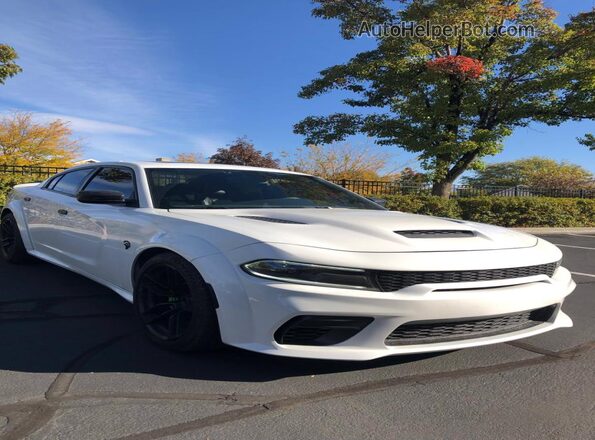 2C3CDXL91LH240571 2020 DODGE CHARGER Белый Задняя левая четверть