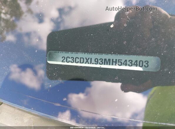 2C3CDXL93MH543403 2021 DODGE CHARGER Зеленый Вид подкапотного пространства
