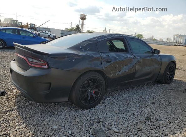2C3CDXL97JH293854 2018 DODGE CHARGER Black Задня права чверть