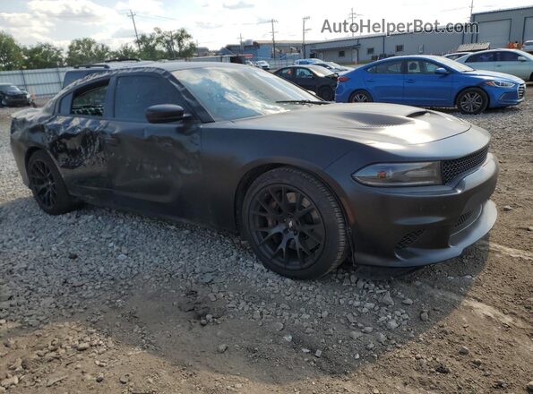 2C3CDXL97JH293854 2018 DODGE CHARGER Black Передня права чверть