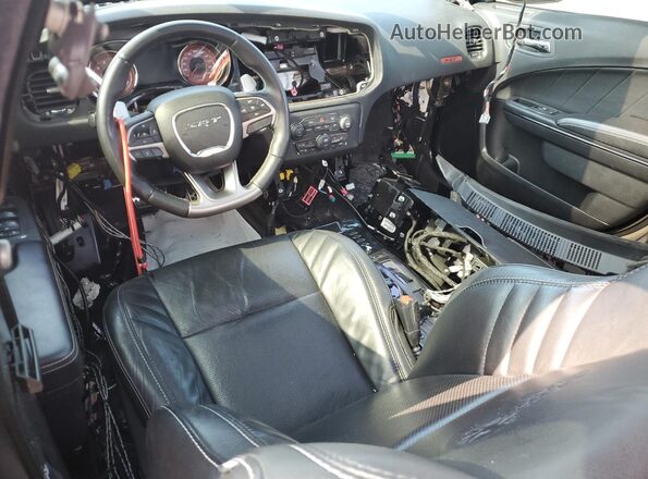 2C3CDXL97JH293854 2018 DODGE CHARGER Black Вид панелі приладів