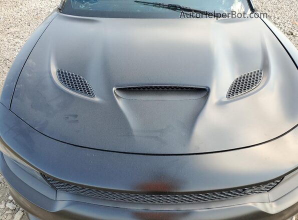 2C3CDXL97JH293854 2018 DODGE CHARGER Black Вид задньої частини салону