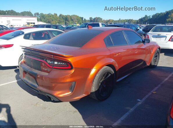 2C3CDXL99NH179697 2022 DODGE CHARGER Orange Trasero derecho