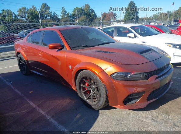 2C3CDXL99NH179697 2022 DODGE CHARGER Orange Vista interior trasera