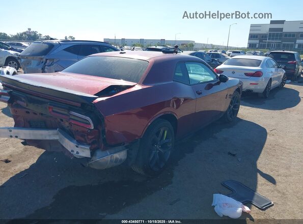2C3CDZAG1PH568026 2023 DODGE CHALLENGER Red Rear right