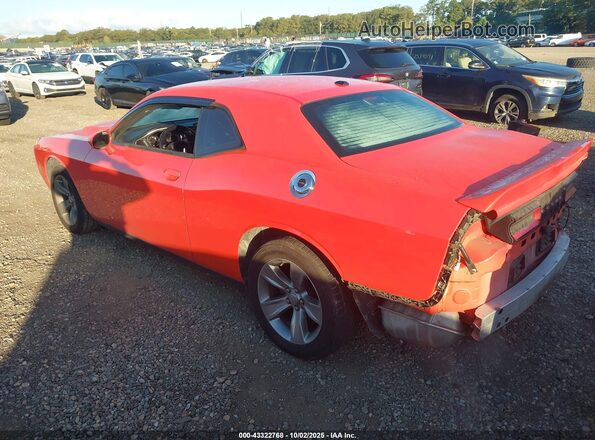 2C3CDZAG1KH534631 2019 DODGE CHALLENGER Оранжевый Задняя левая четверть