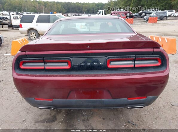 2C3CDZAG1MH615826 2021 DODGE CHALLENGER Maroon 