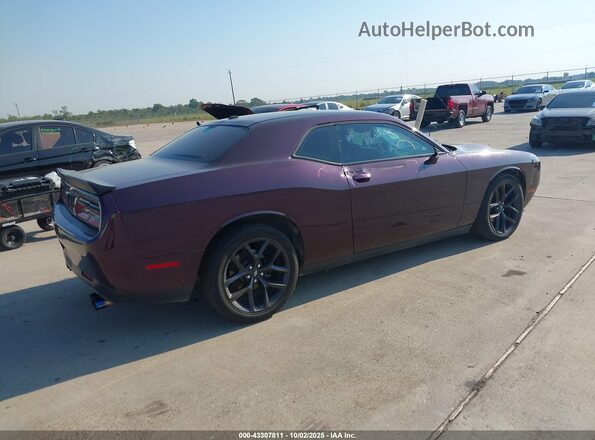 2C3CDZAG2LH222674 2020 DODGE CHALLENGER Purple Задня права чверть
