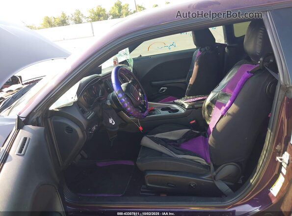2C3CDZAG2LH222674 2020 DODGE CHALLENGER Purple Вид наклейки з VIN-кодом