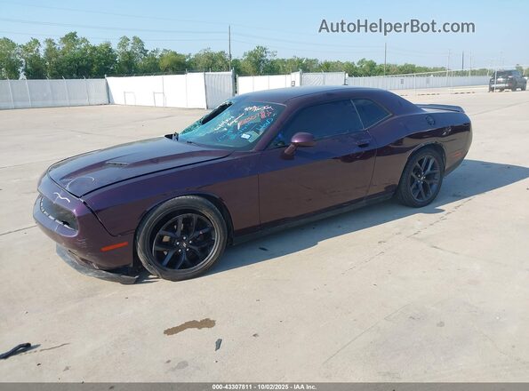 2C3CDZAG2LH222674 2020 DODGE CHALLENGER Purple Передня ліва чверть