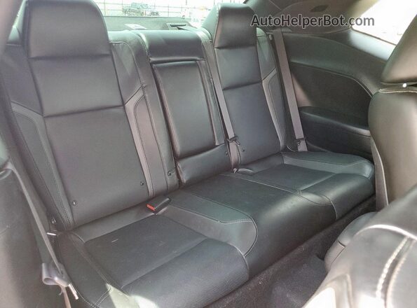 2C3CDZAG3LH146561 2020 DODGE CHALLENGER Silver Rear seats view