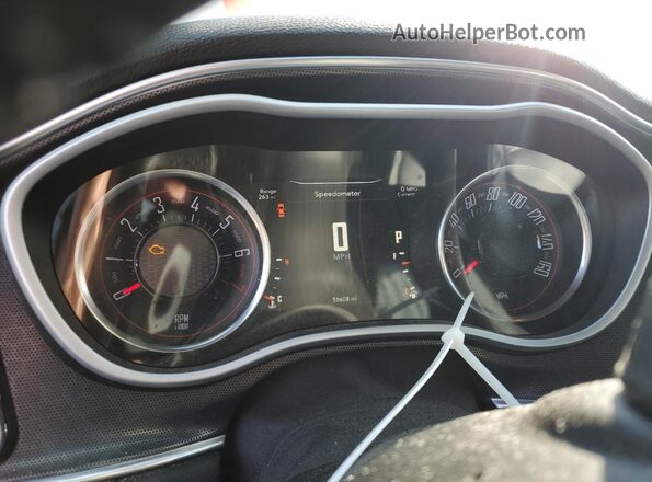 2C3CDZAG6GH332150 2016 DODGE CHALLENGER Белый Вид щитка приборов