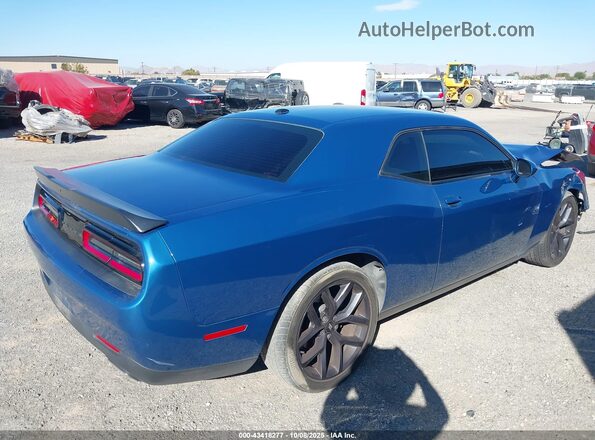 2C3CDZAG6LH173799 2020 DODGE CHALLENGER Blue უკანა მარჯვენა